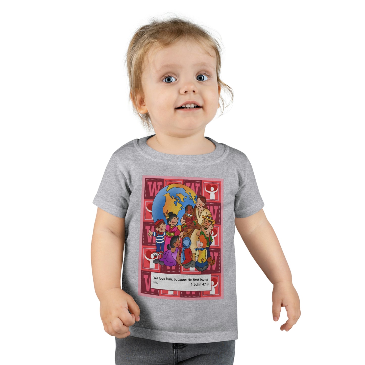 The Bible as Simple as ABC W Toddler T-shirt