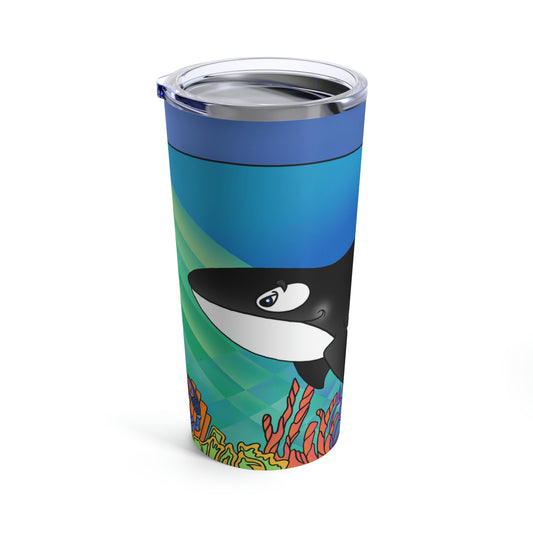 Orcas! Tumbler 20oz