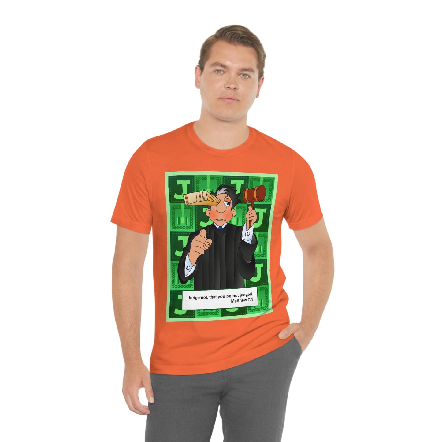 The Bible as Simple as ABC J Unisex Jersey Short Sleeve Tee