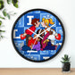 The Bible as Simple as ABC L Wall Clock