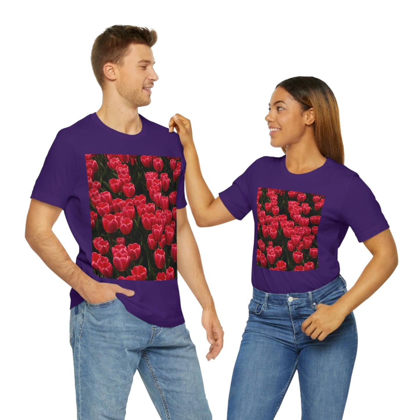 Flowers 24 Unisex Jersey Short Sleeve Tee