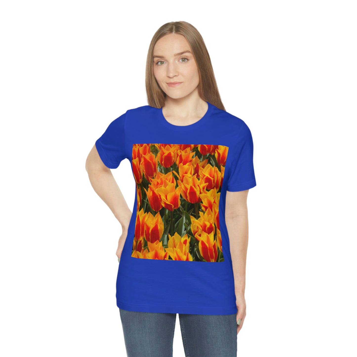 Flowers 18 Unisex Jersey Short Sleeve Tee