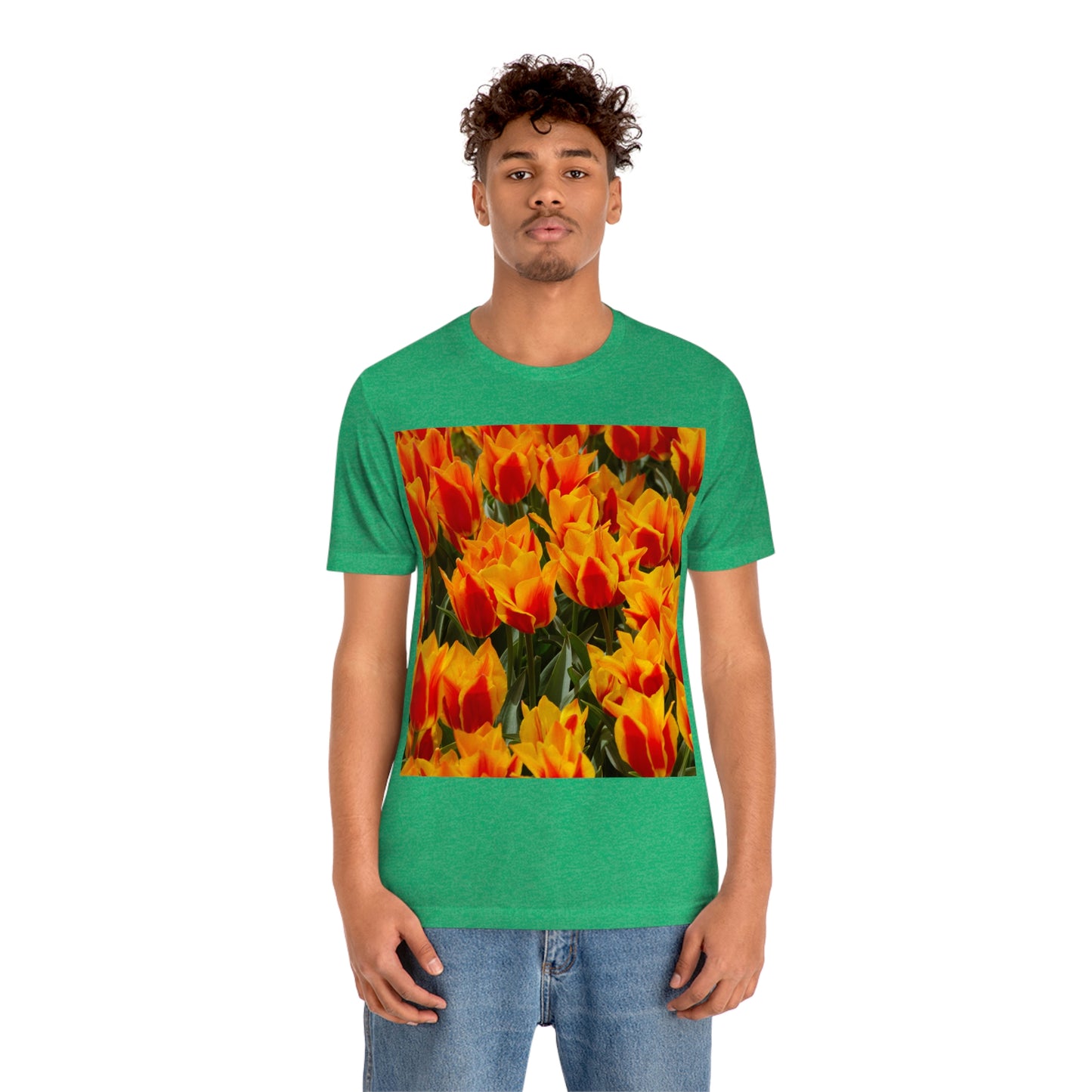Flowers 18 Unisex Jersey Short Sleeve Tee