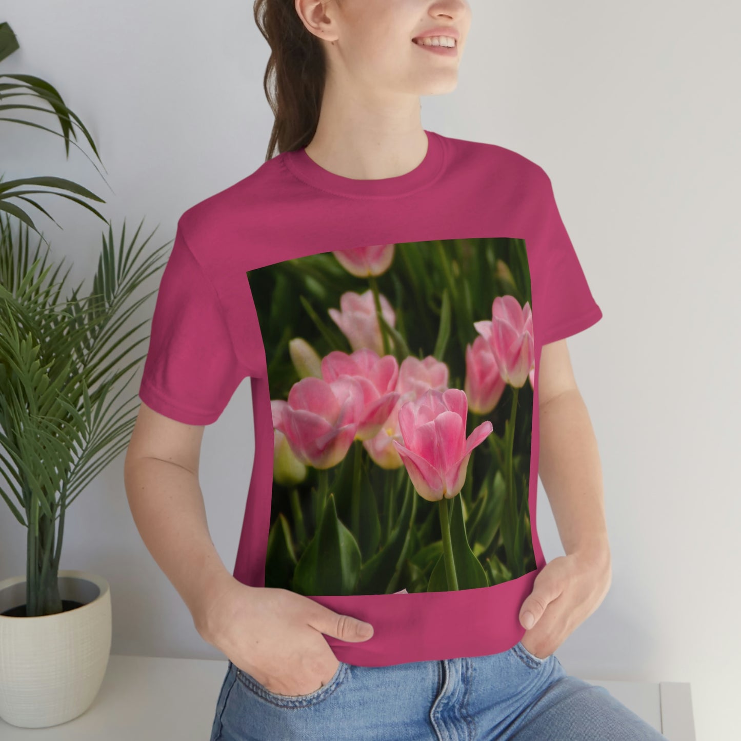 Flowers 17 Unisex Jersey Short Sleeve Tee