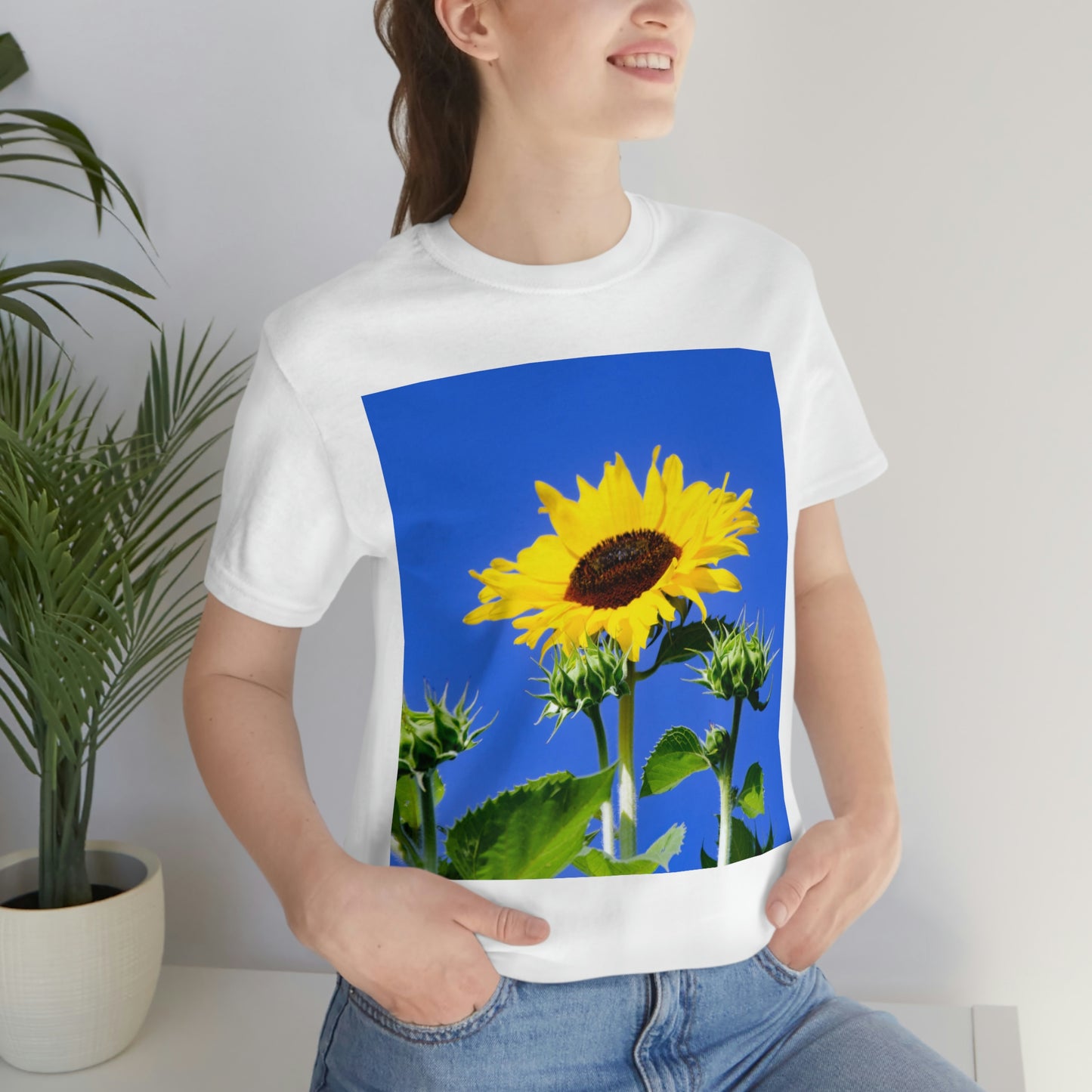 Flowers 02 Unisex Jersey Short Sleeve Tee