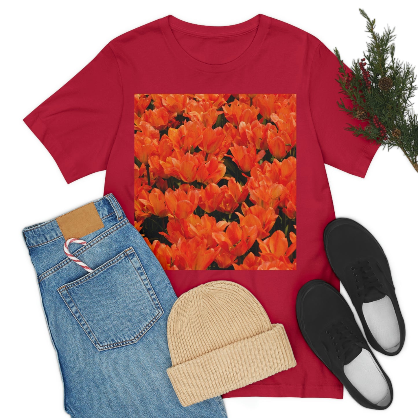 Flowers 03 Unisex Jersey Short Sleeve Tee