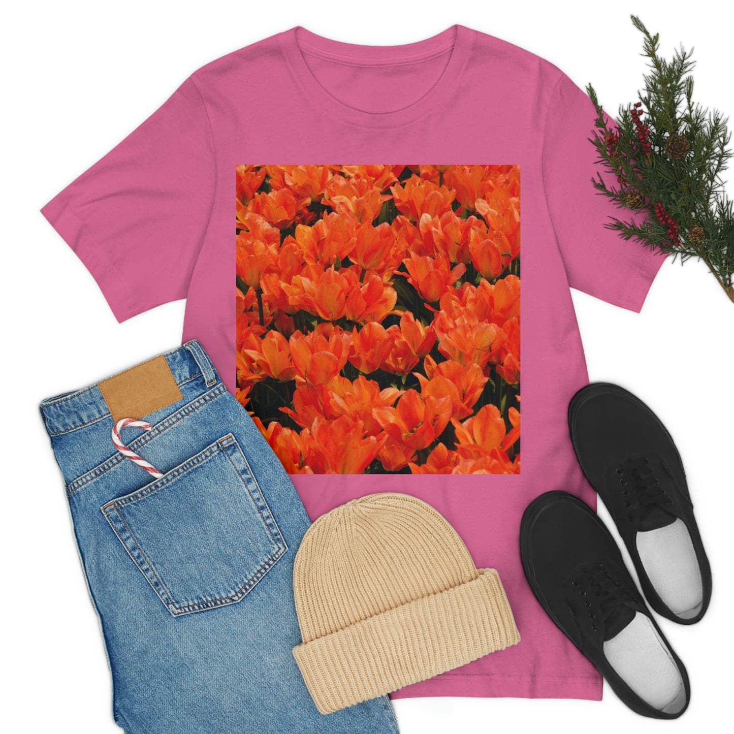 Flowers 03 Unisex Jersey Short Sleeve Tee