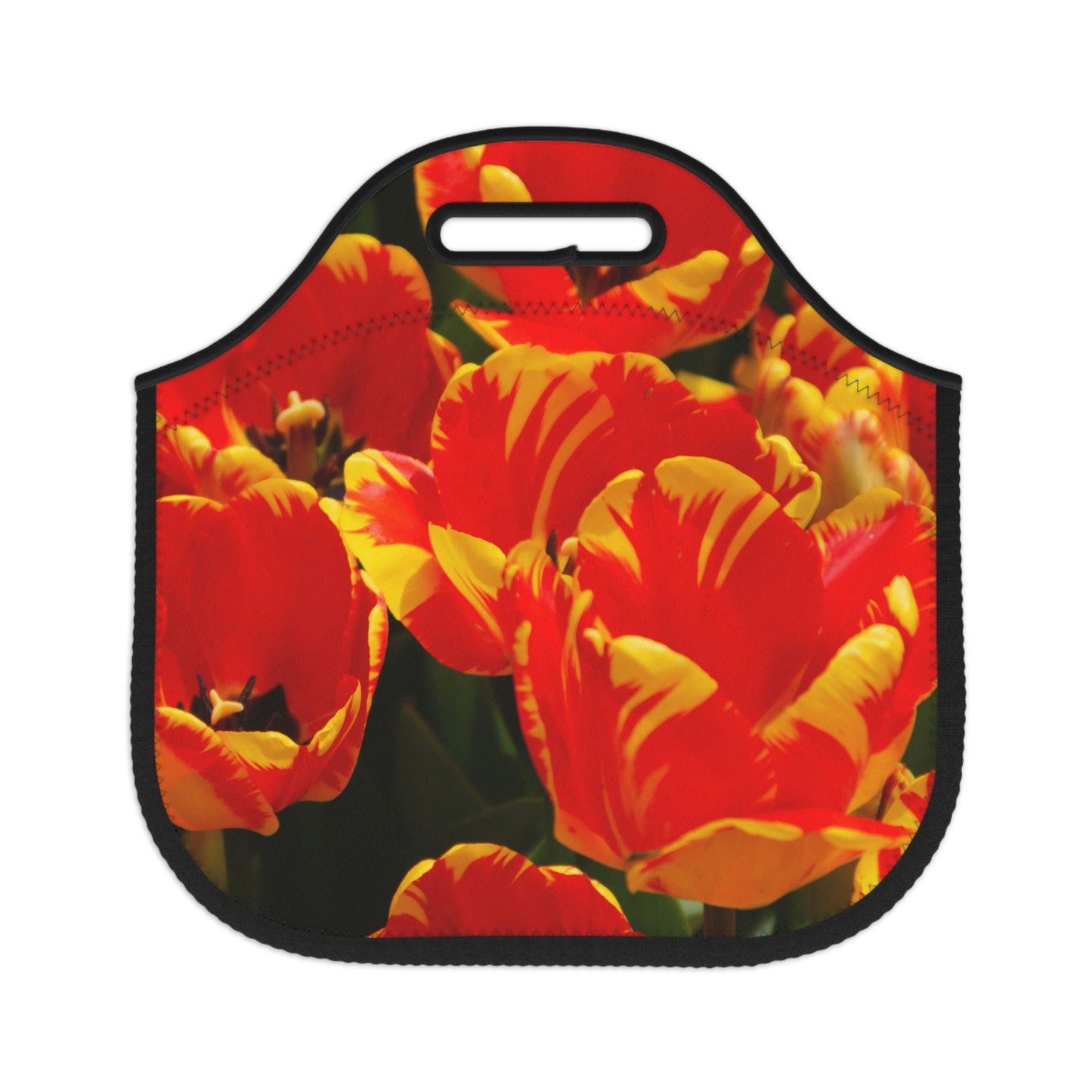 Flowers 19 Neoprene Lunch Bag