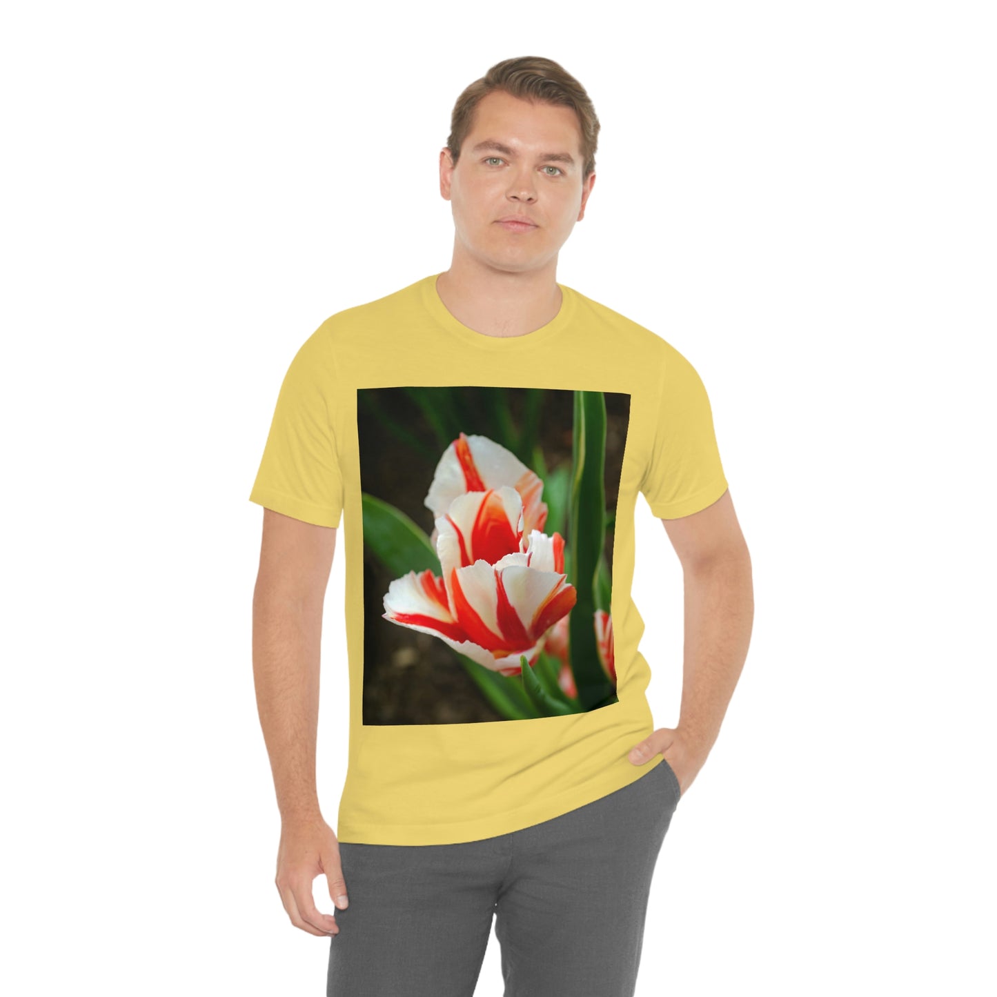 Flowers 06 Unisex Jersey Short Sleeve Tee