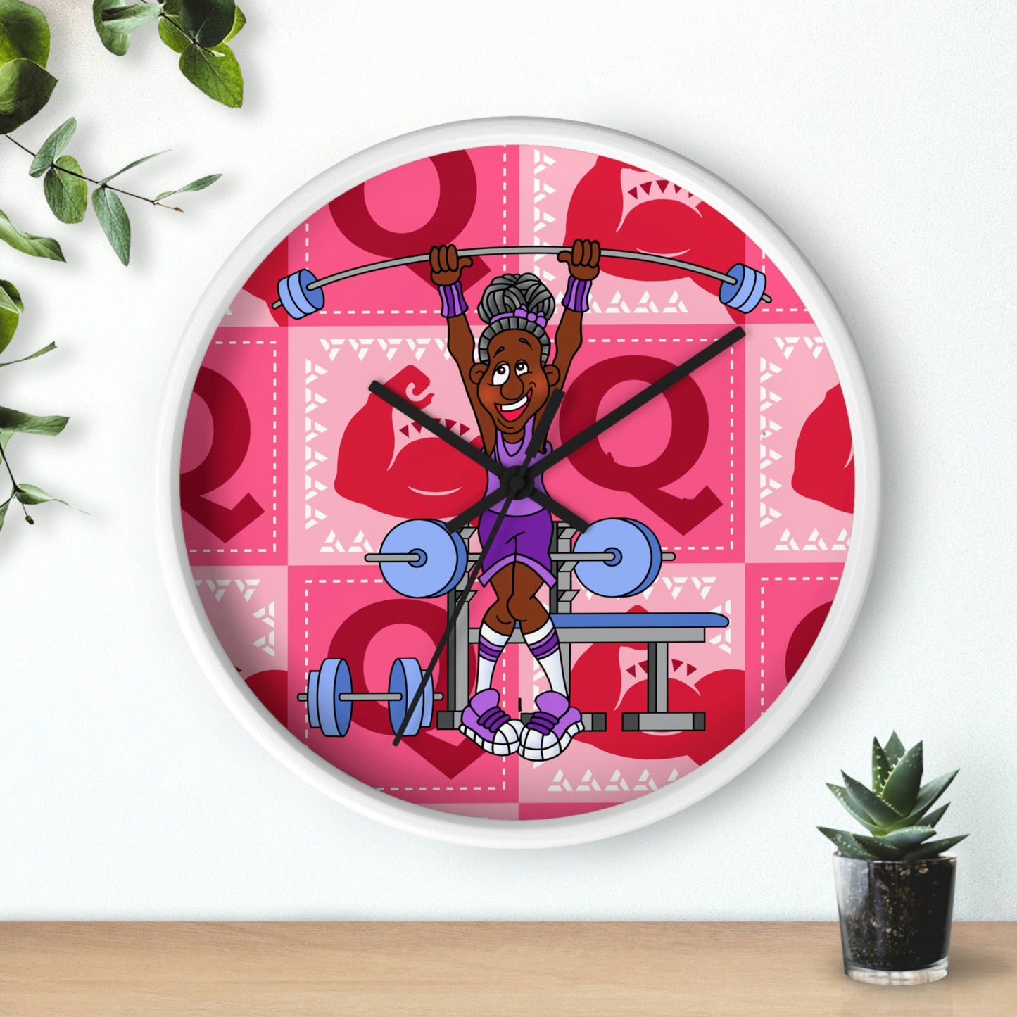 The Bible as Simple as ABC Q Wall Clock