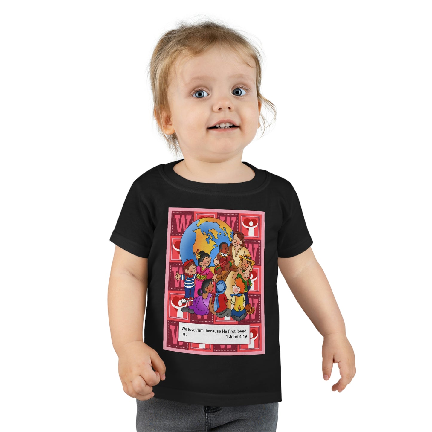 The Bible as Simple as ABC W Toddler T-shirt