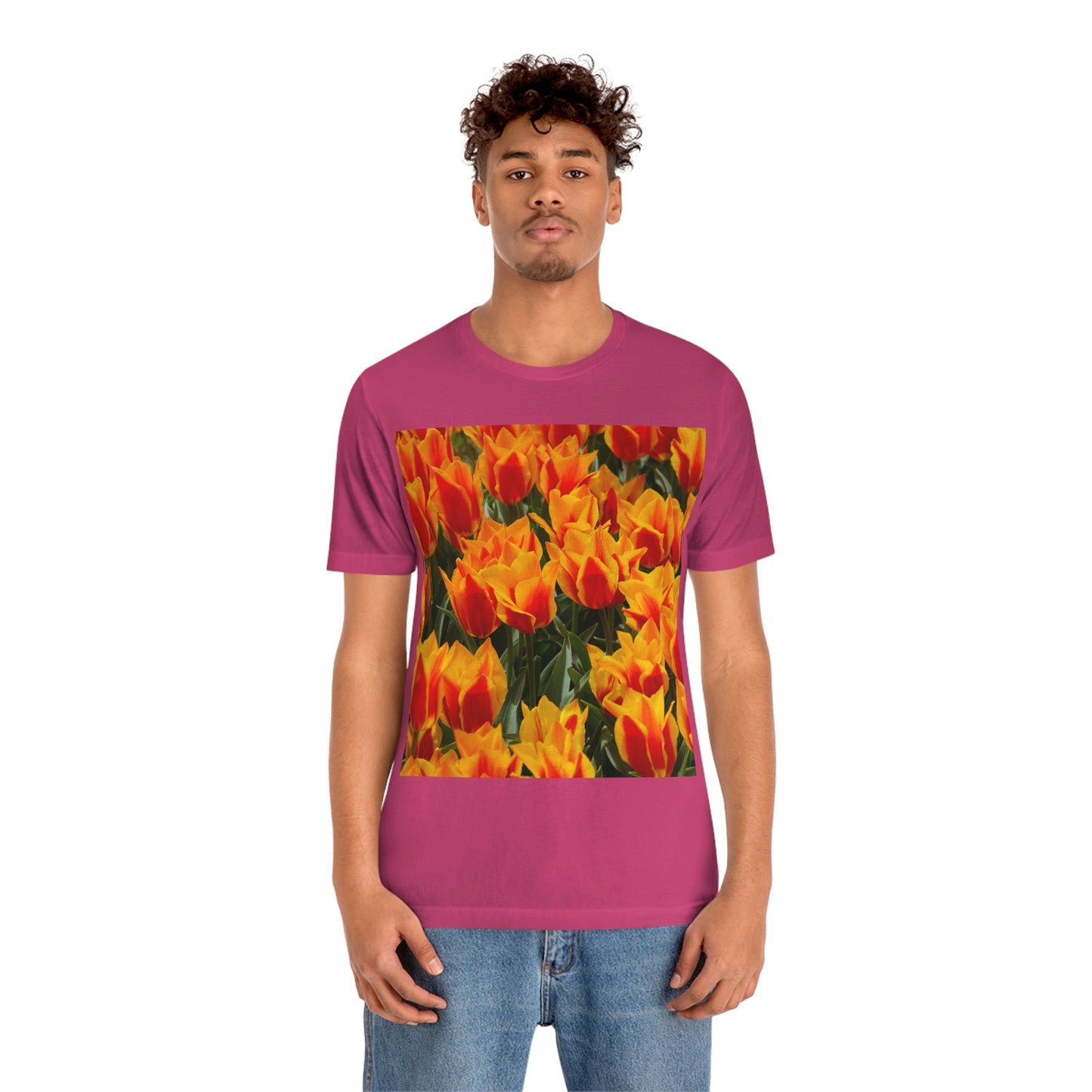 Flowers 18 Unisex Jersey Short Sleeve Tee