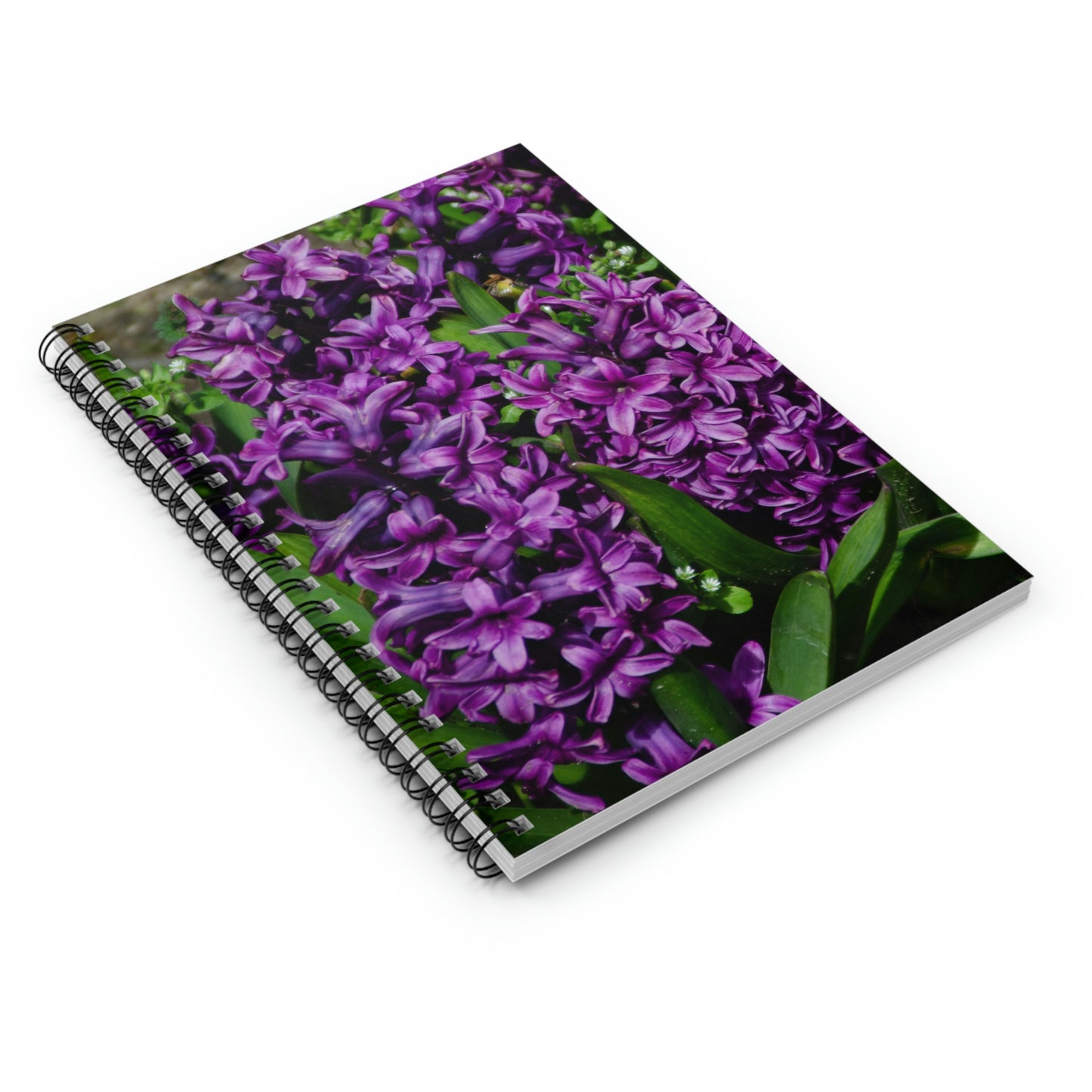 Flowers 21 Spiral Notebook - Ruled Line