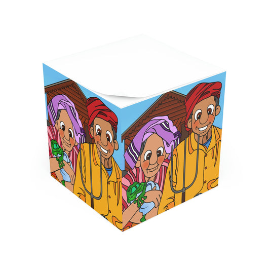 The Frog Princess Note Cube