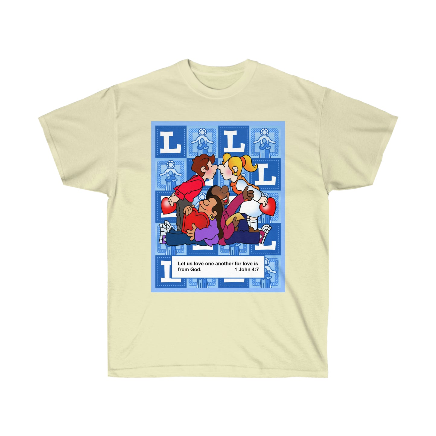 The Bible as Simple as ABC L Unisex Ultra Cotton Tee