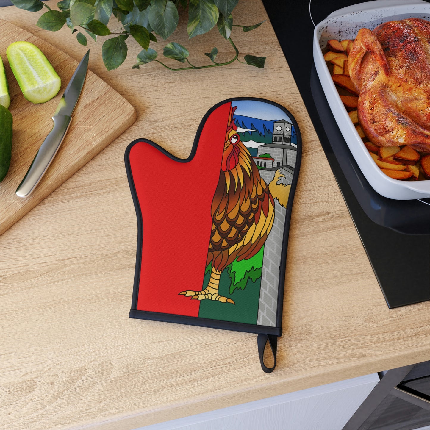 The Half Rooster Oven Glove