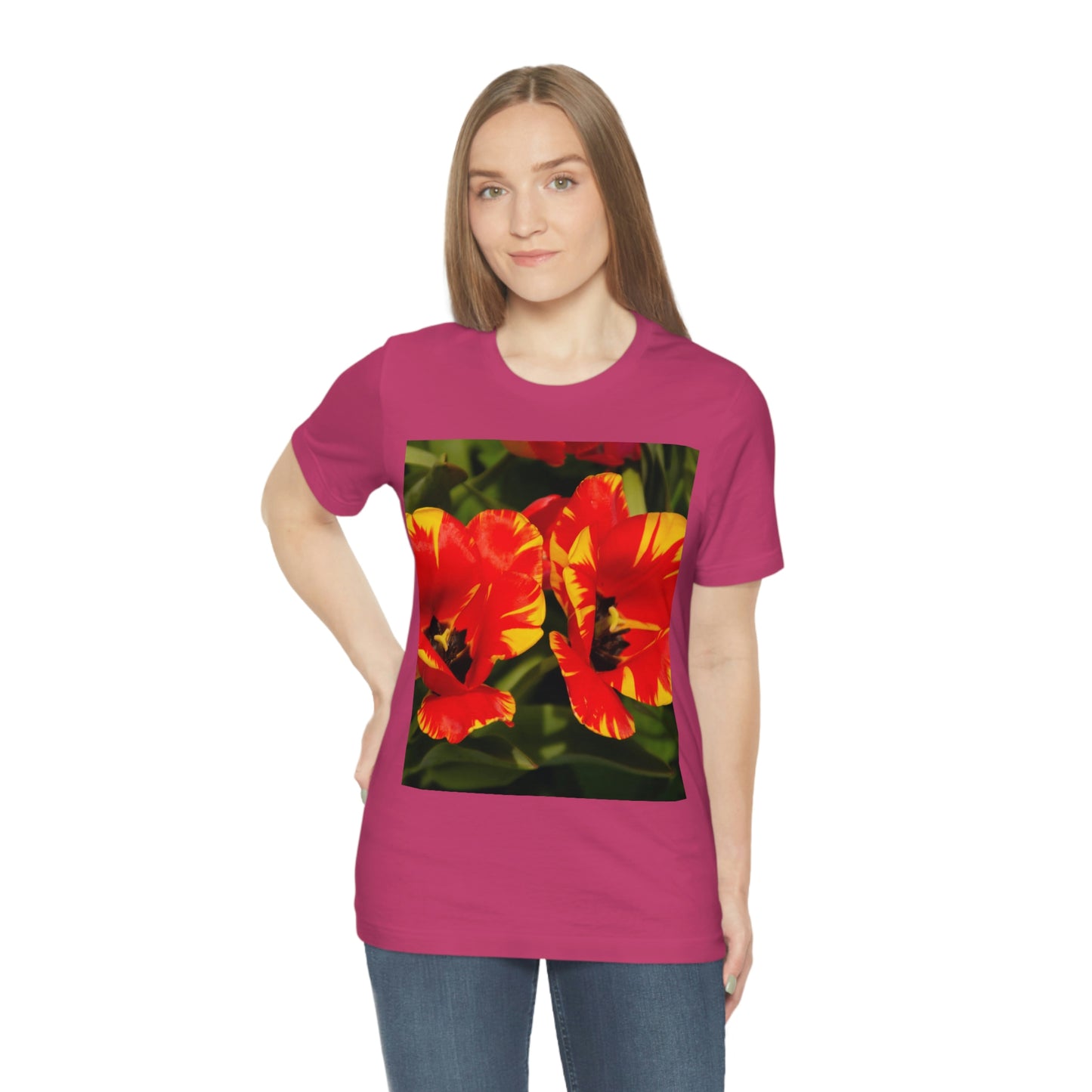 Flowers 12 Unisex Jersey Short Sleeve Tee