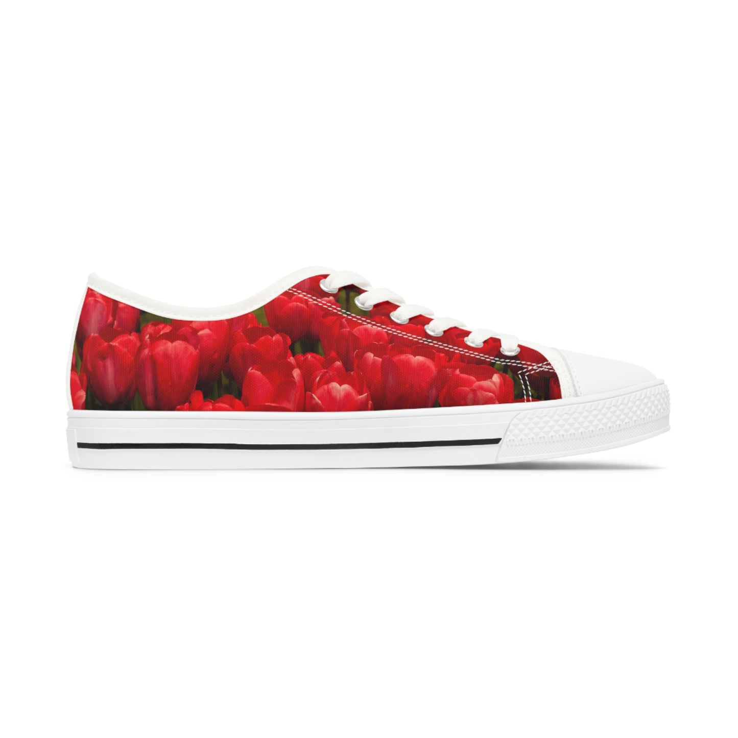 Flower Set 6 Women's Low Top Sneakers