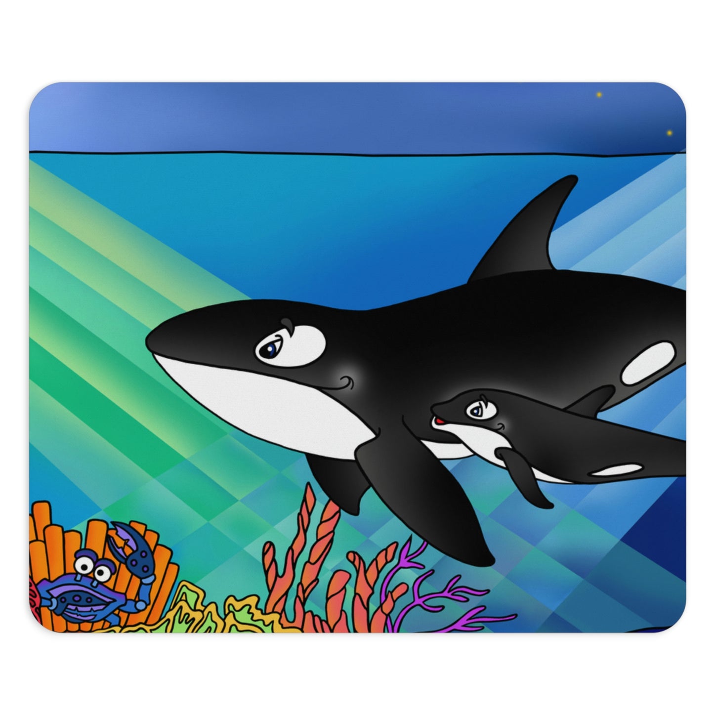 Orcas Mouse Pad