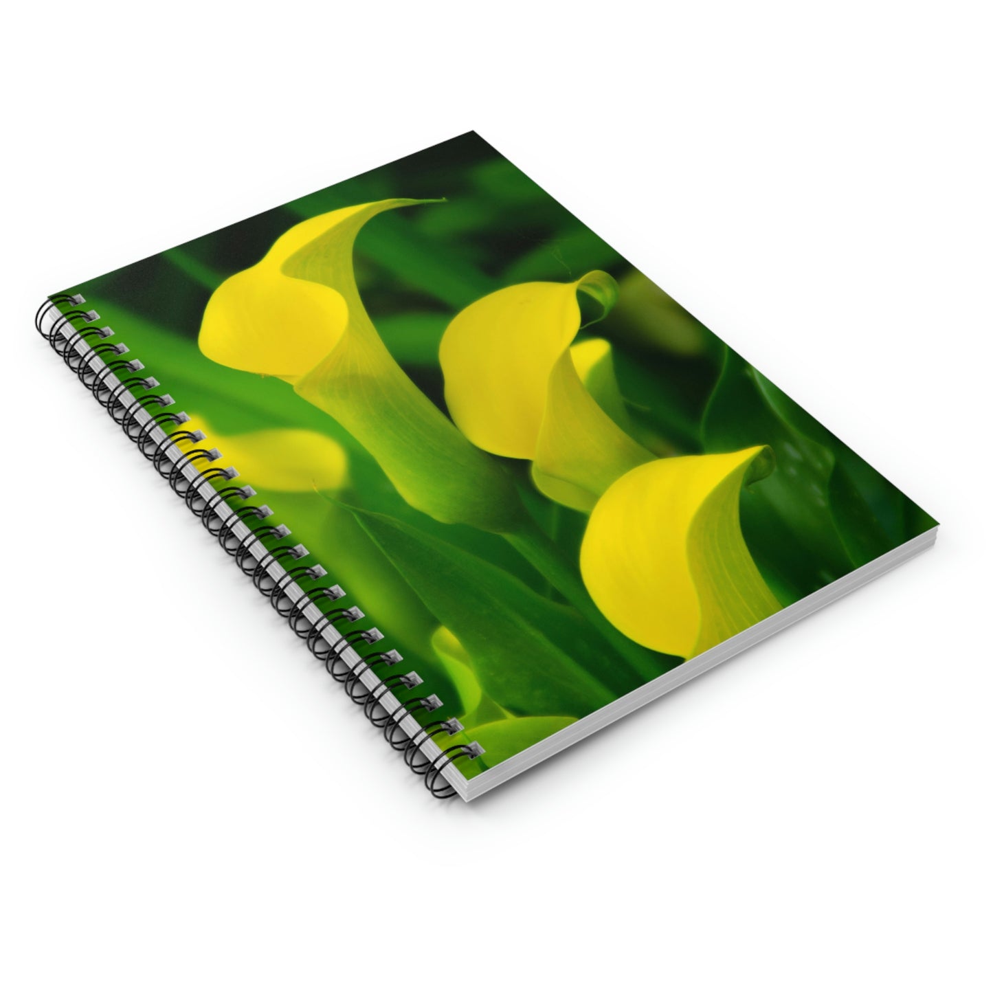 Flowers 33 Spiral Notebook - Ruled Line