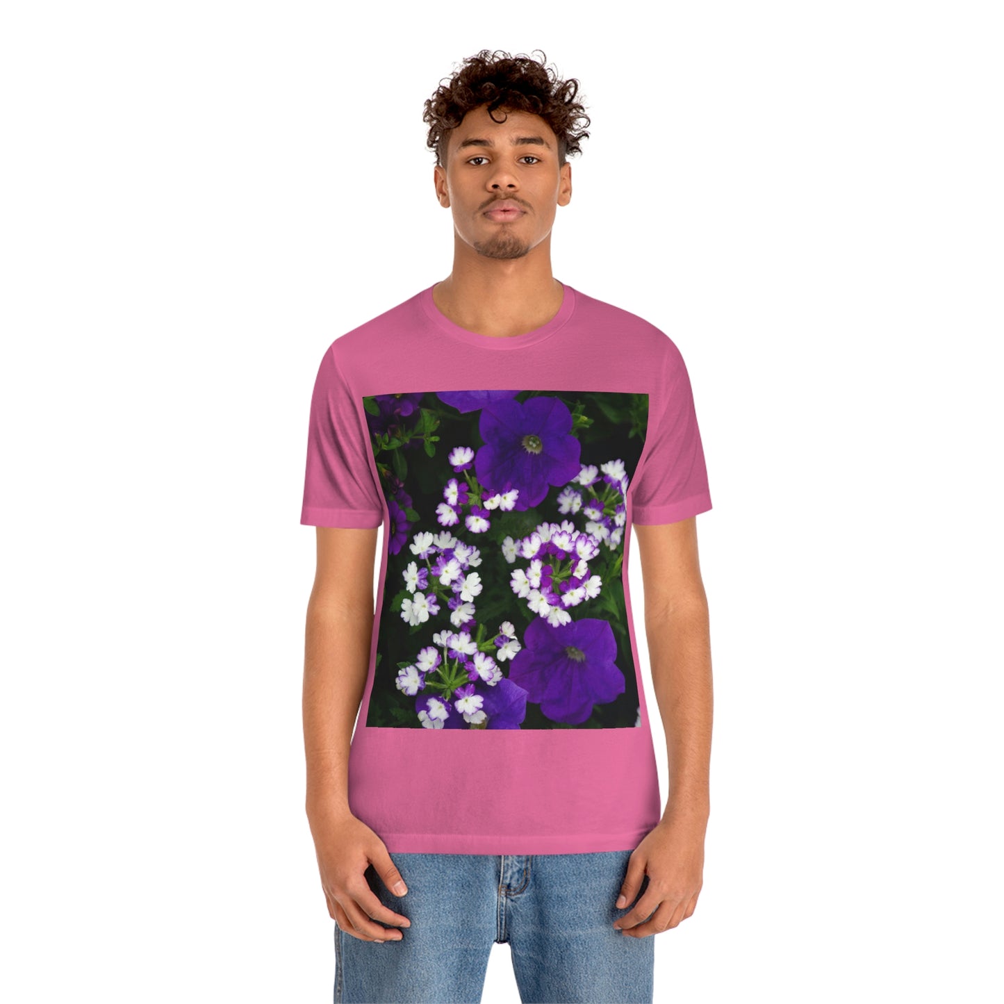 Flowers 04 Unisex Jersey Short Sleeve Tee