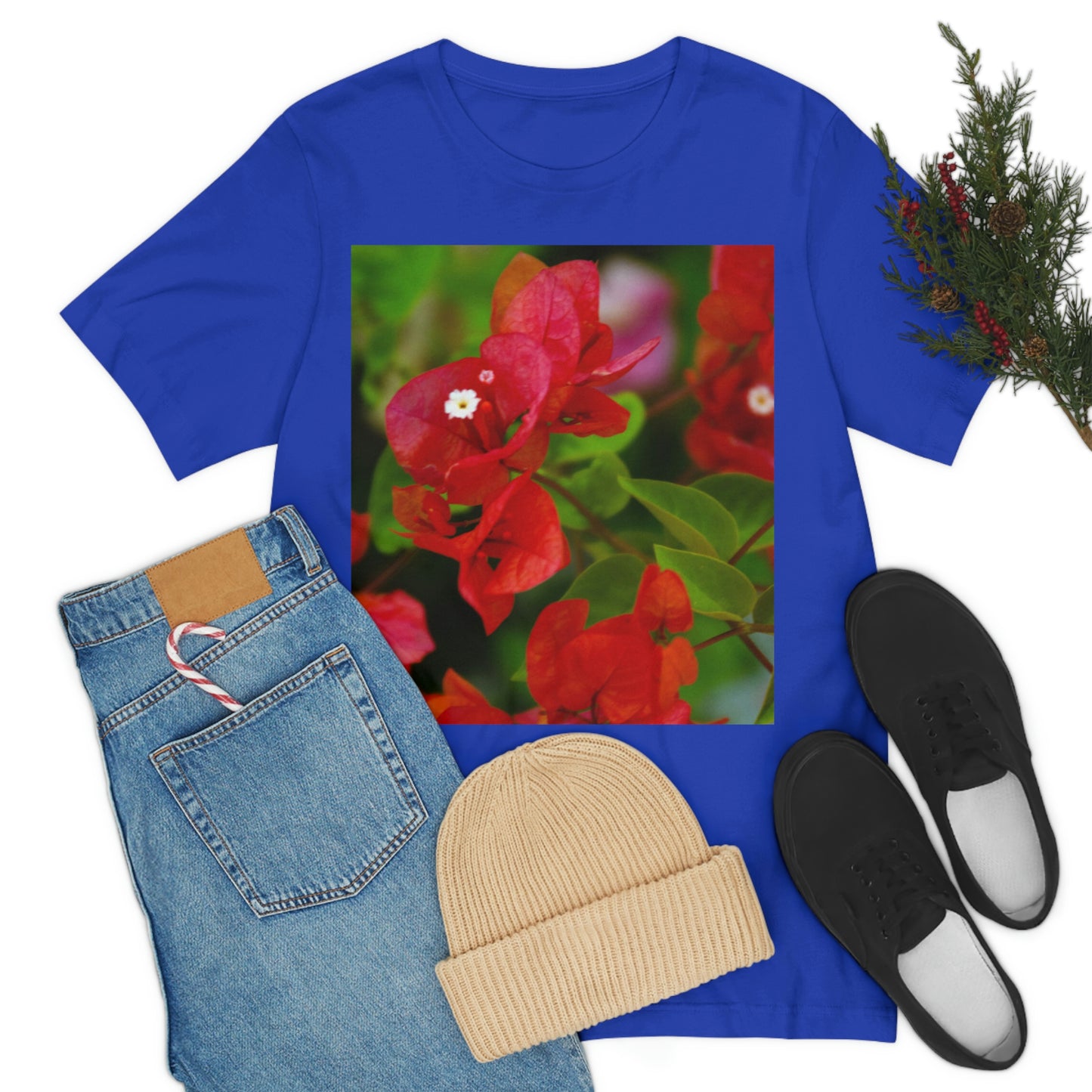 Flowers 28 Unisex Jersey Short Sleeve Tee