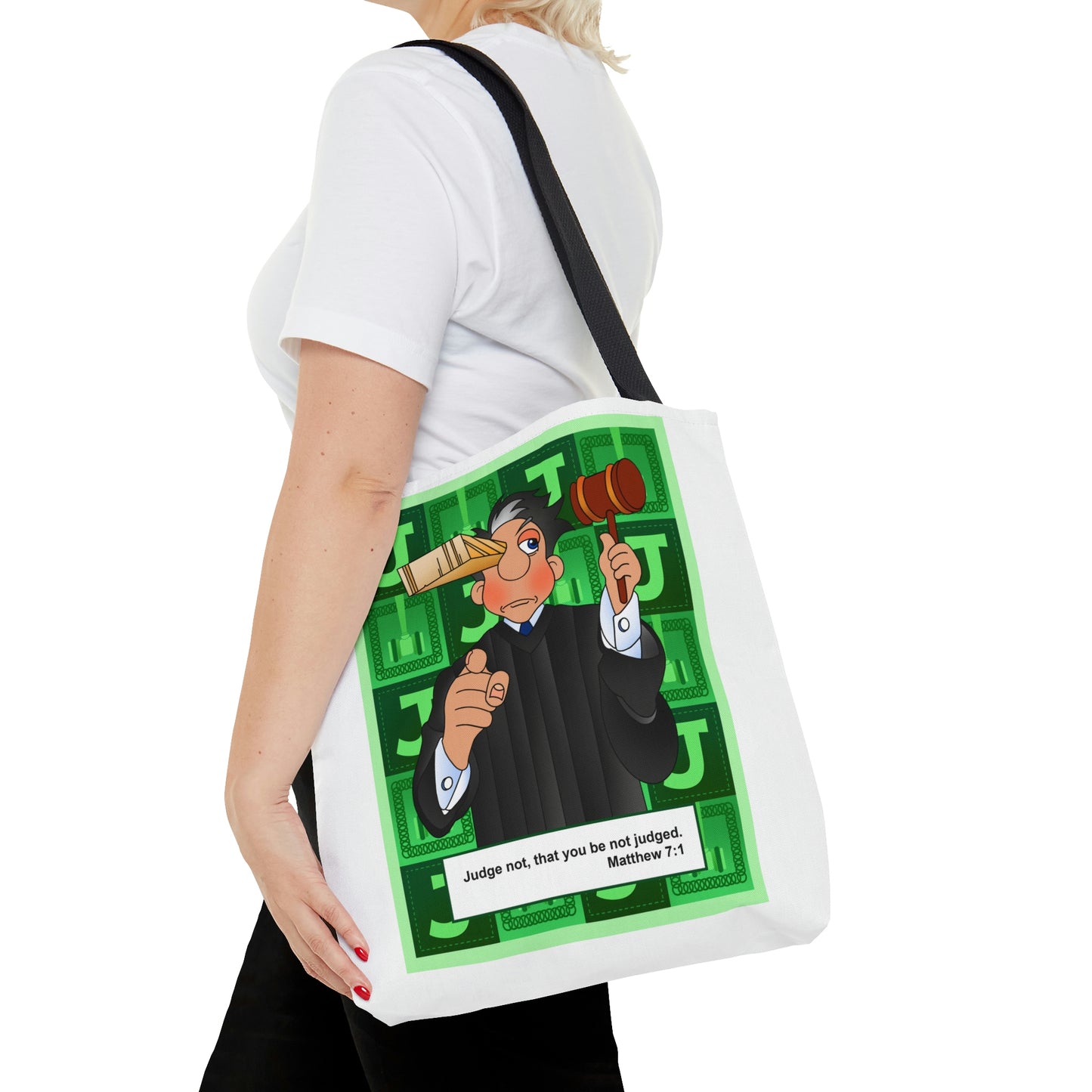 The Bible as Simple as ABC J AOP Tote Bag