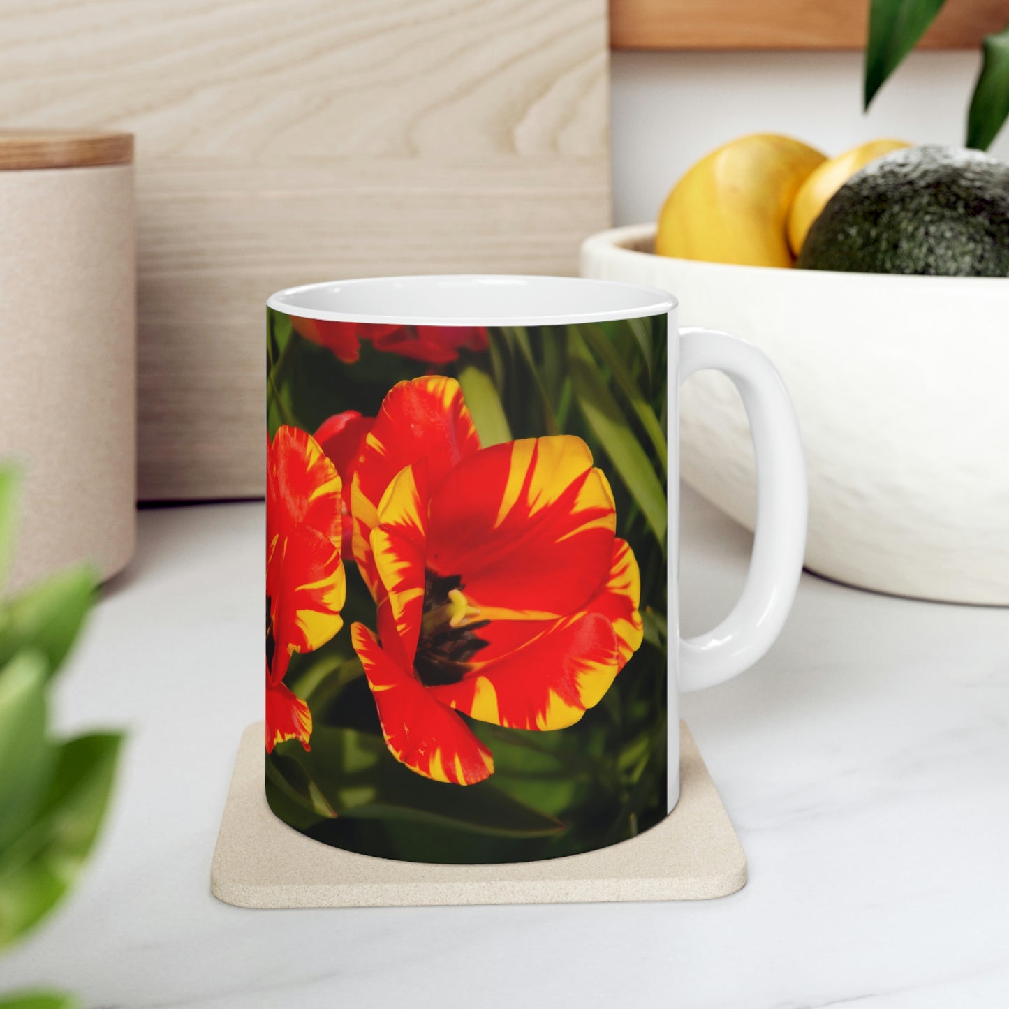 Flowers 12 Ceramic Mug 11oz