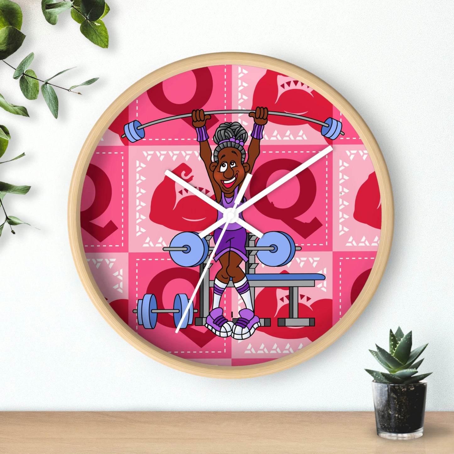 The Bible as Simple as ABC Q Wall Clock