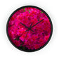 Flowers 27 Wall Clock