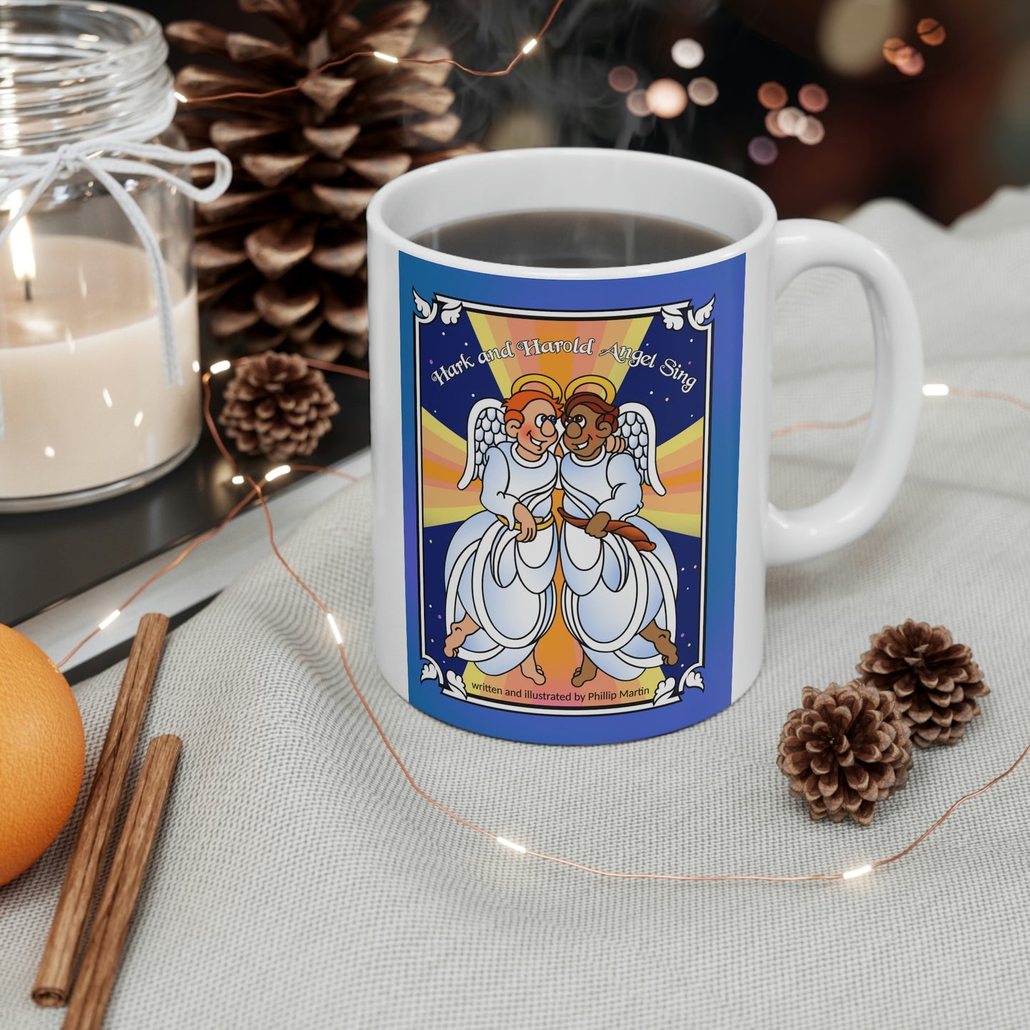 Hark and Harold Angel Sing Ceramic Mug 11oz