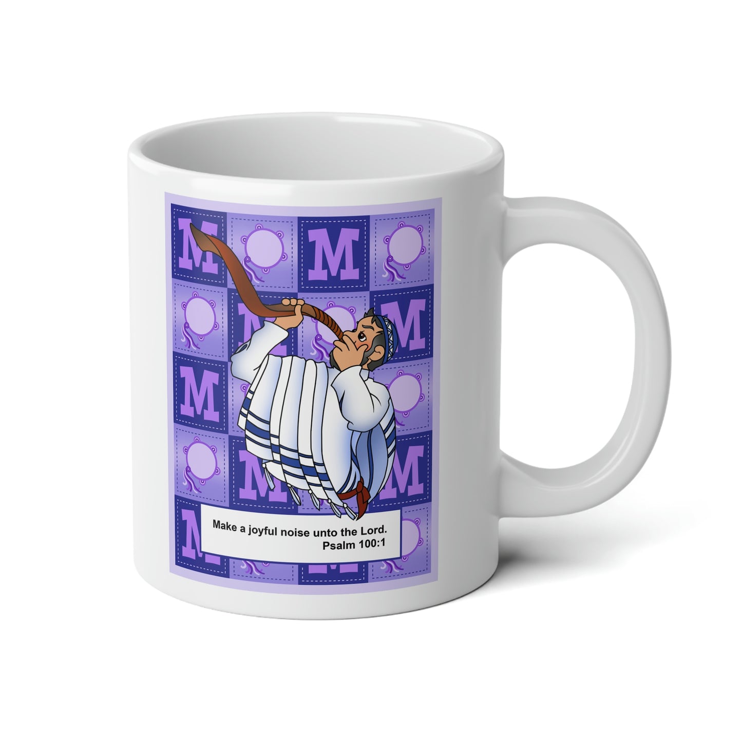 The Bible as Simple as ABC M Jumbo Mug, 20oz