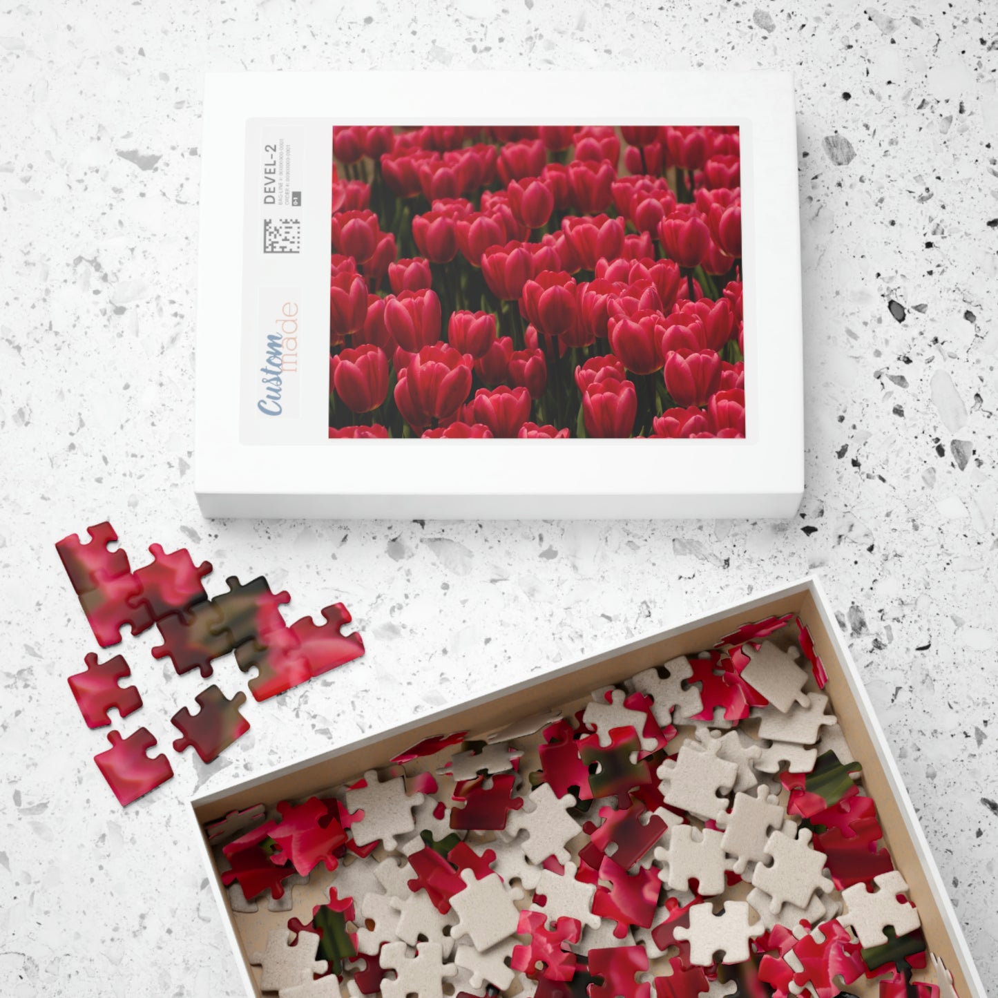 Flowers 15 Puzzle (110, 252, 500, 1014-piece)