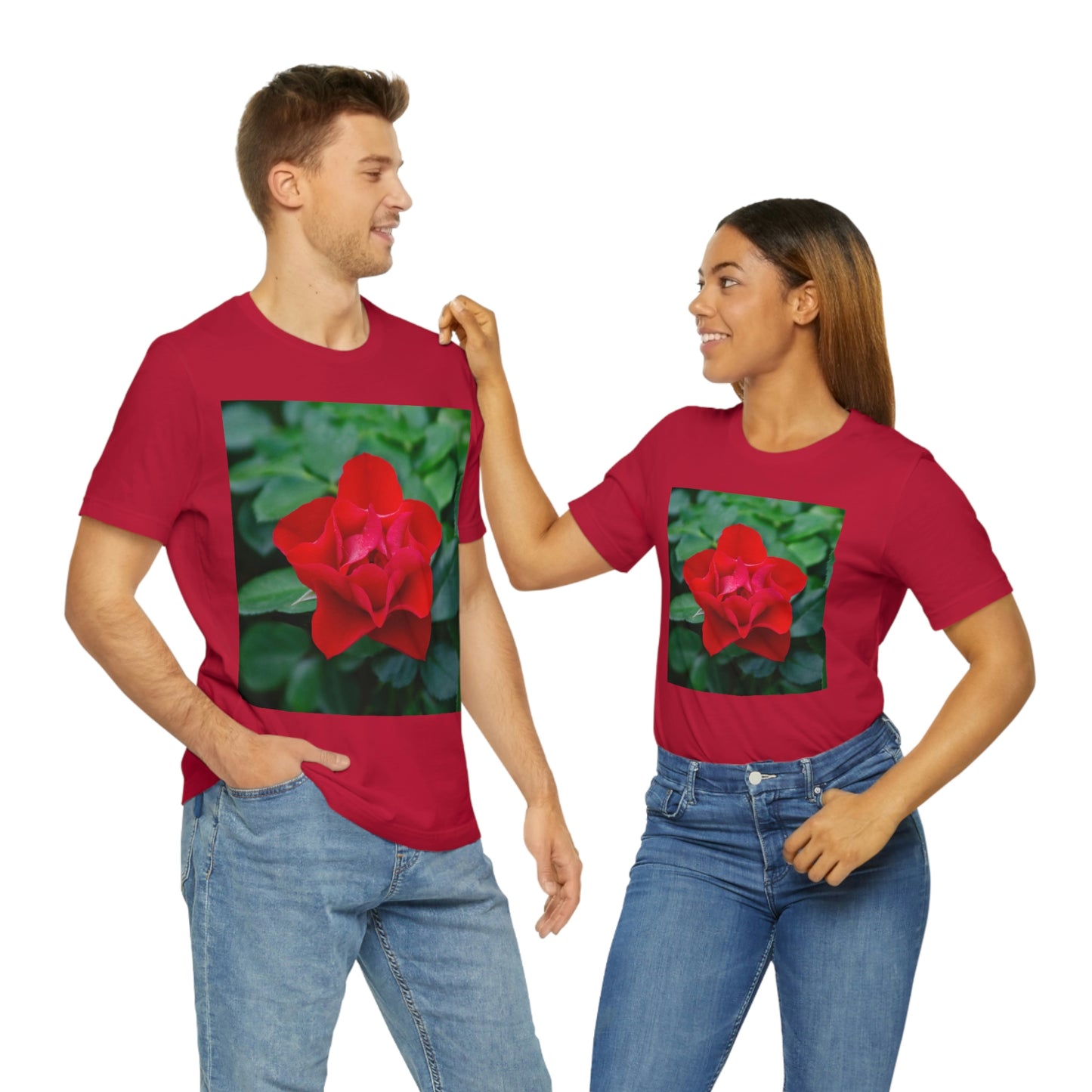 Flowers 07 Unisex Jersey Short Sleeve Tee