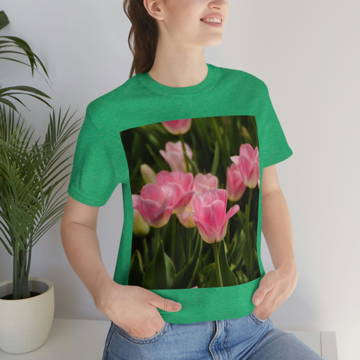 Flowers 17 Unisex Jersey Short Sleeve Tee