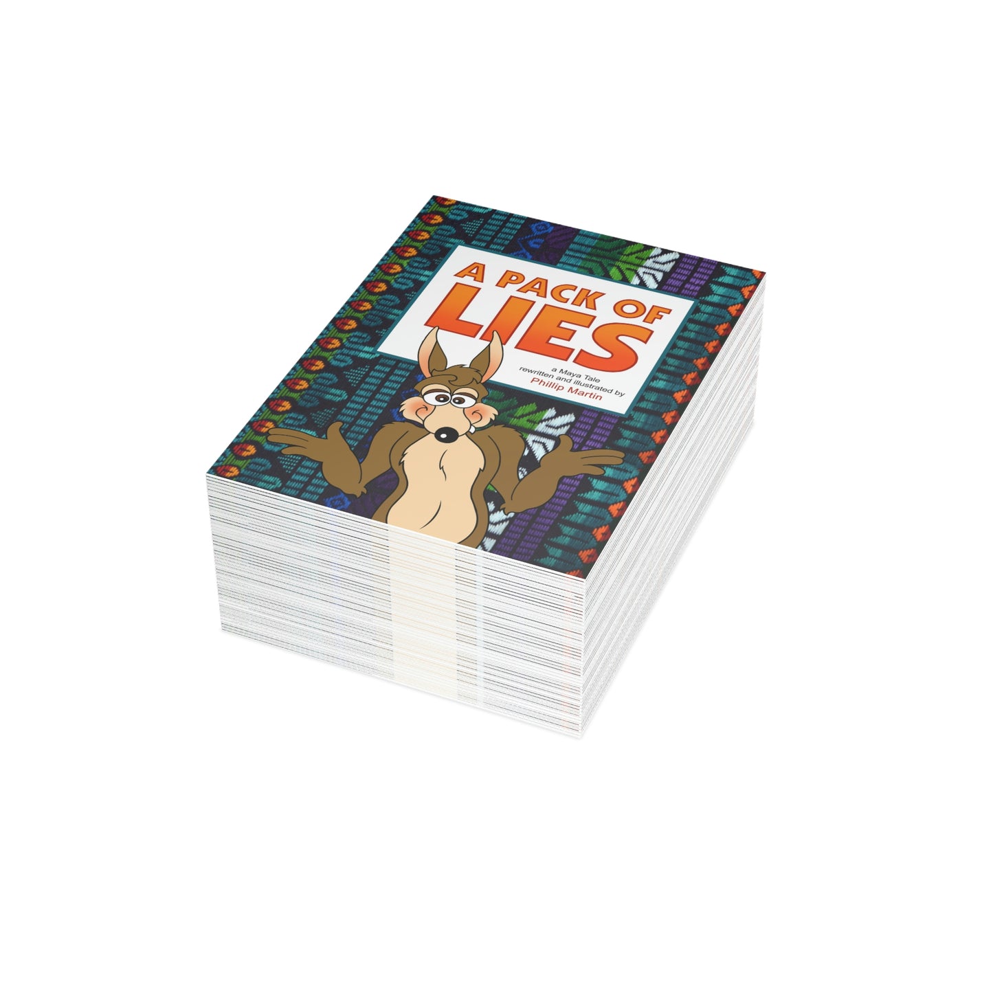 A Pack of Lies Greeting Cards (1, 10, 30, and 50pcs)