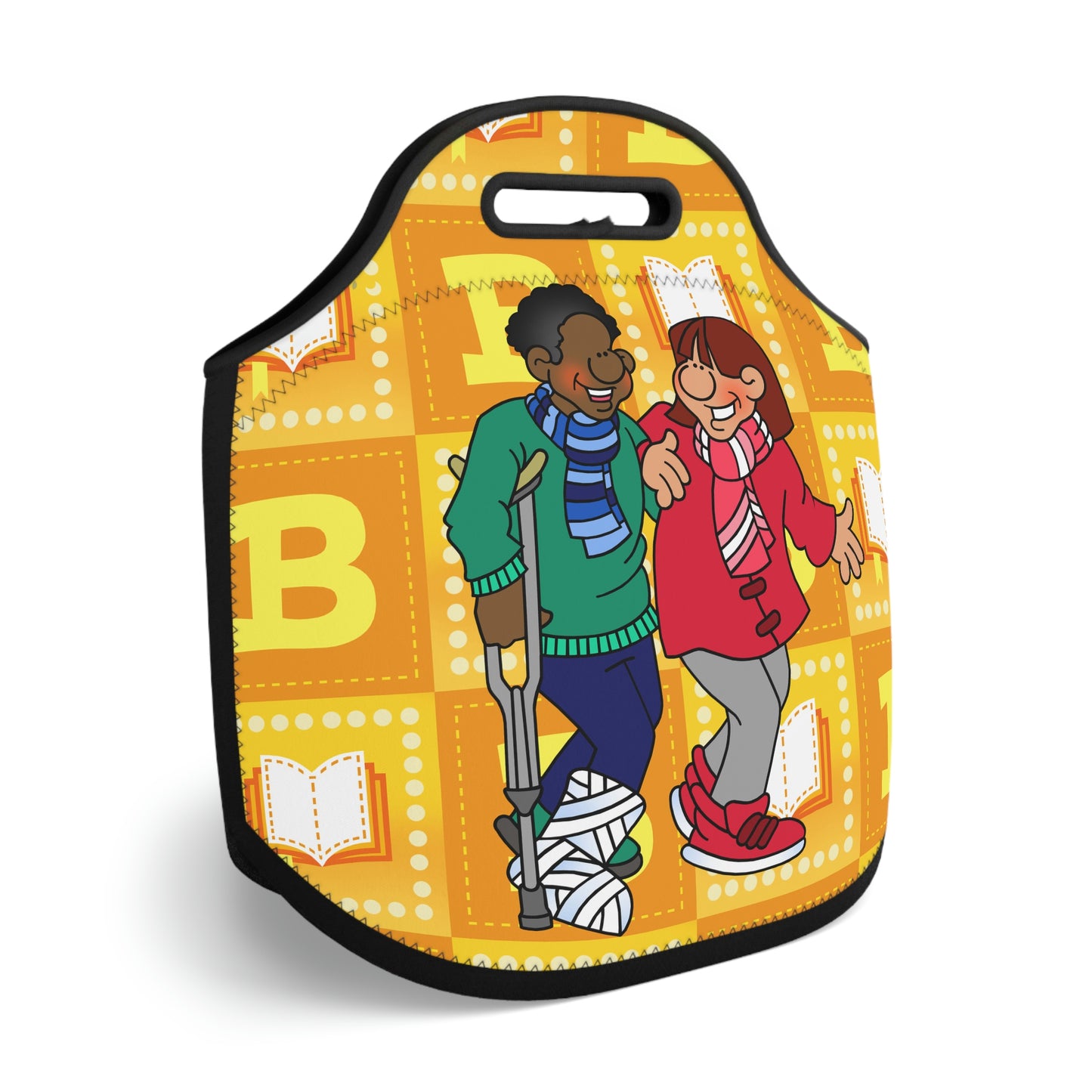 The Bible as Simple as ABC B Neoprene Lunch Bag