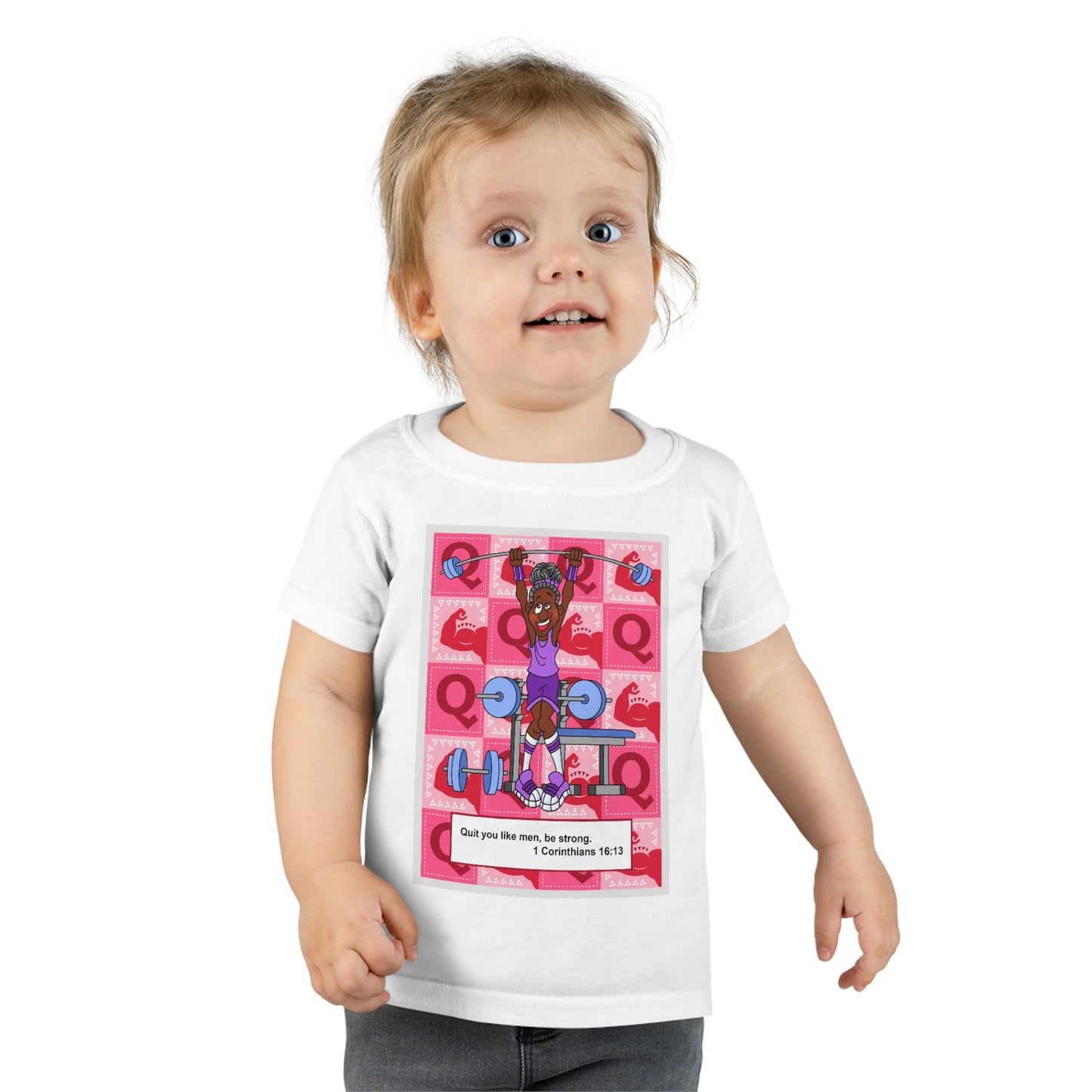 The Bible as Simple as ABC Q Toddler T-shirt