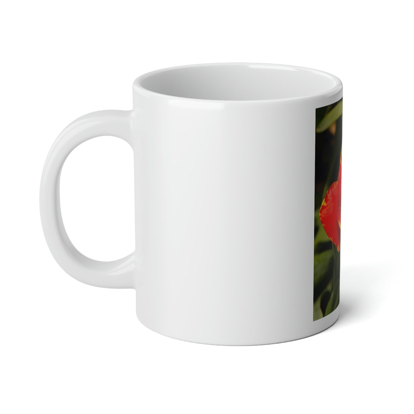 Flowers 12 Jumbo Mug, 20oz