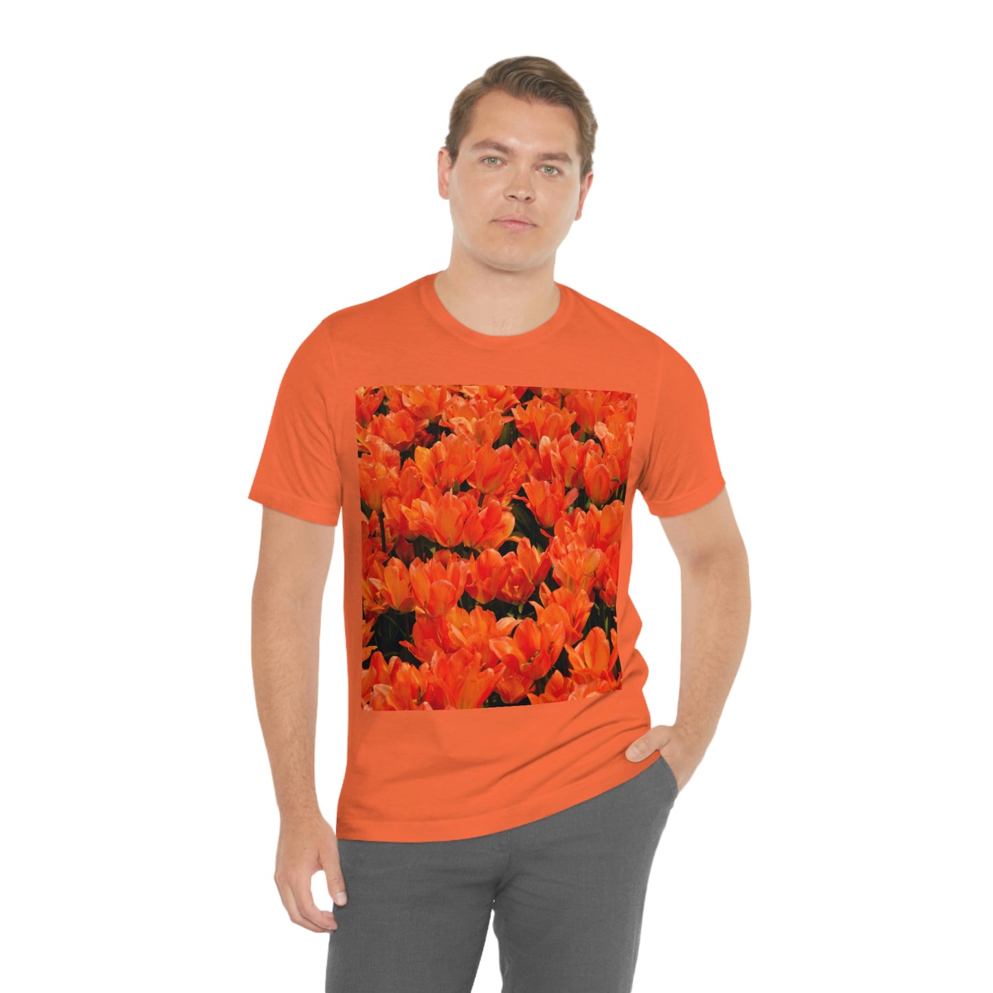 Flowers 03 Unisex Jersey Short Sleeve Tee