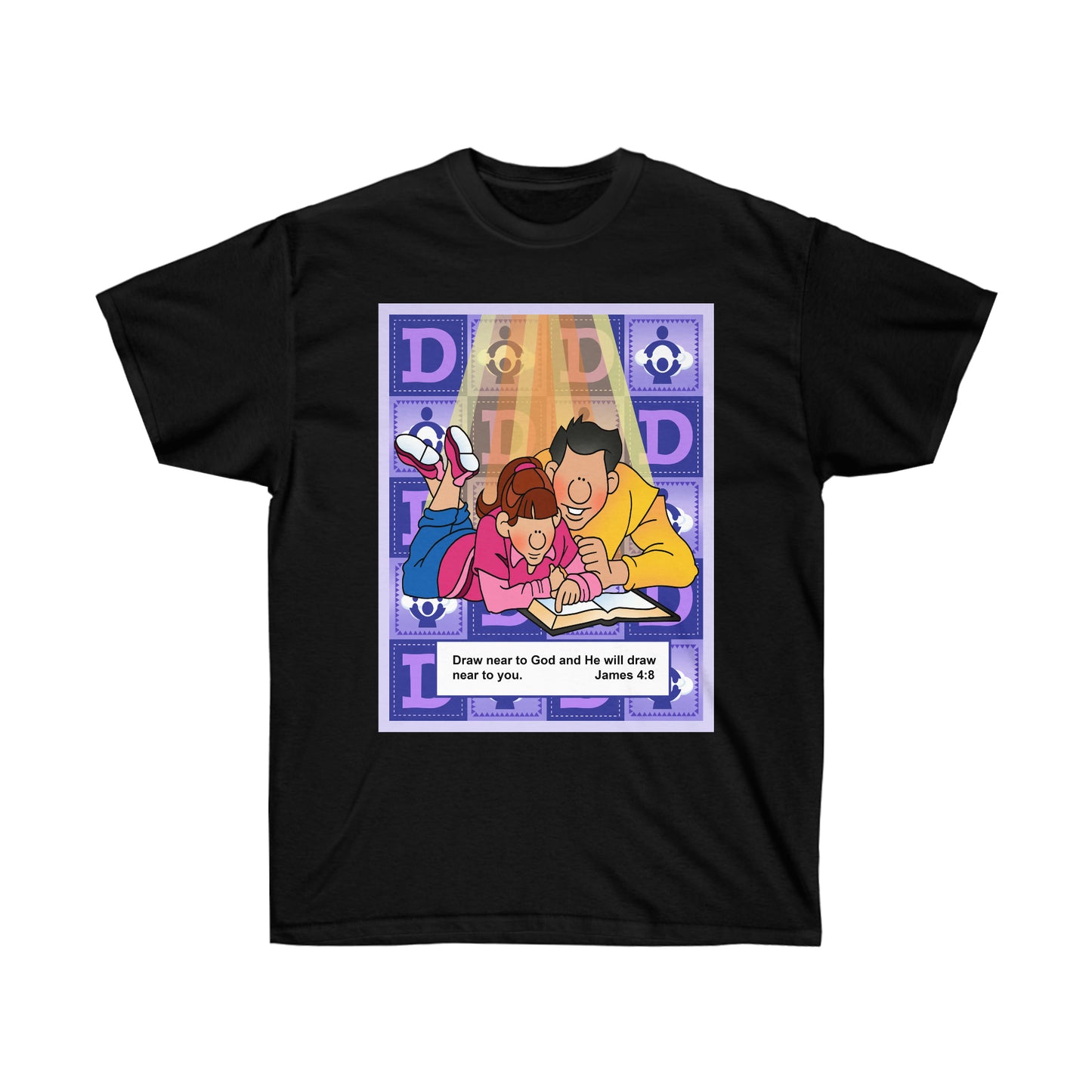 The Bible as Simple as ABC D Unisex Ultra Cotton Tee