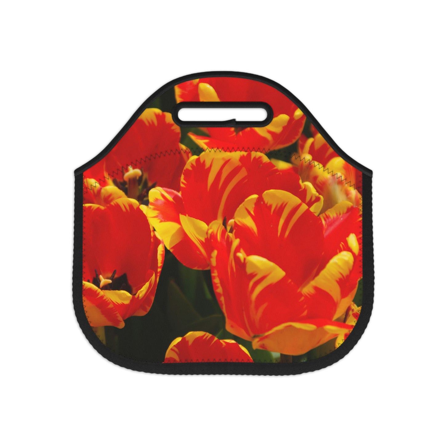 Flowers 19 Neoprene Lunch Bag