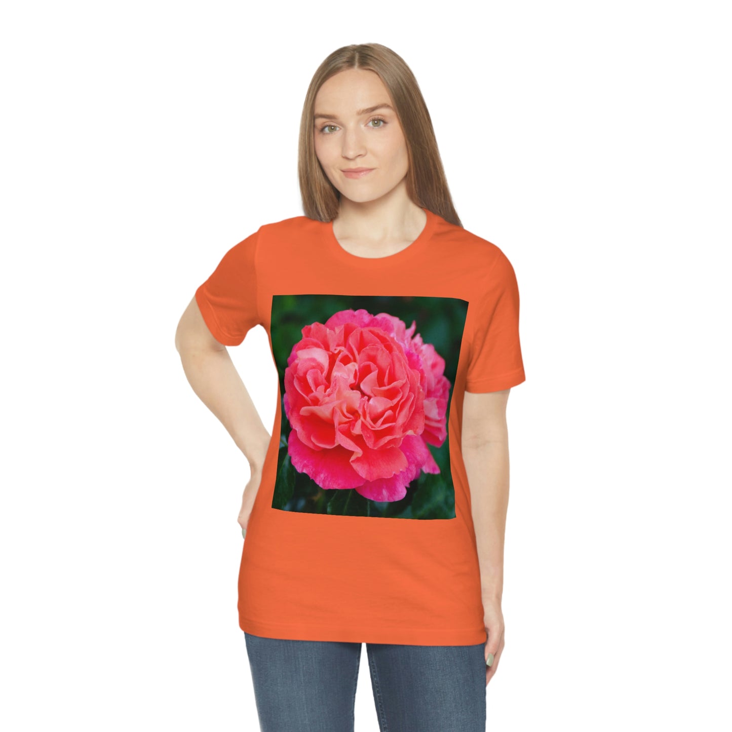 Flowers 08 Unisex Jersey Short Sleeve Tee