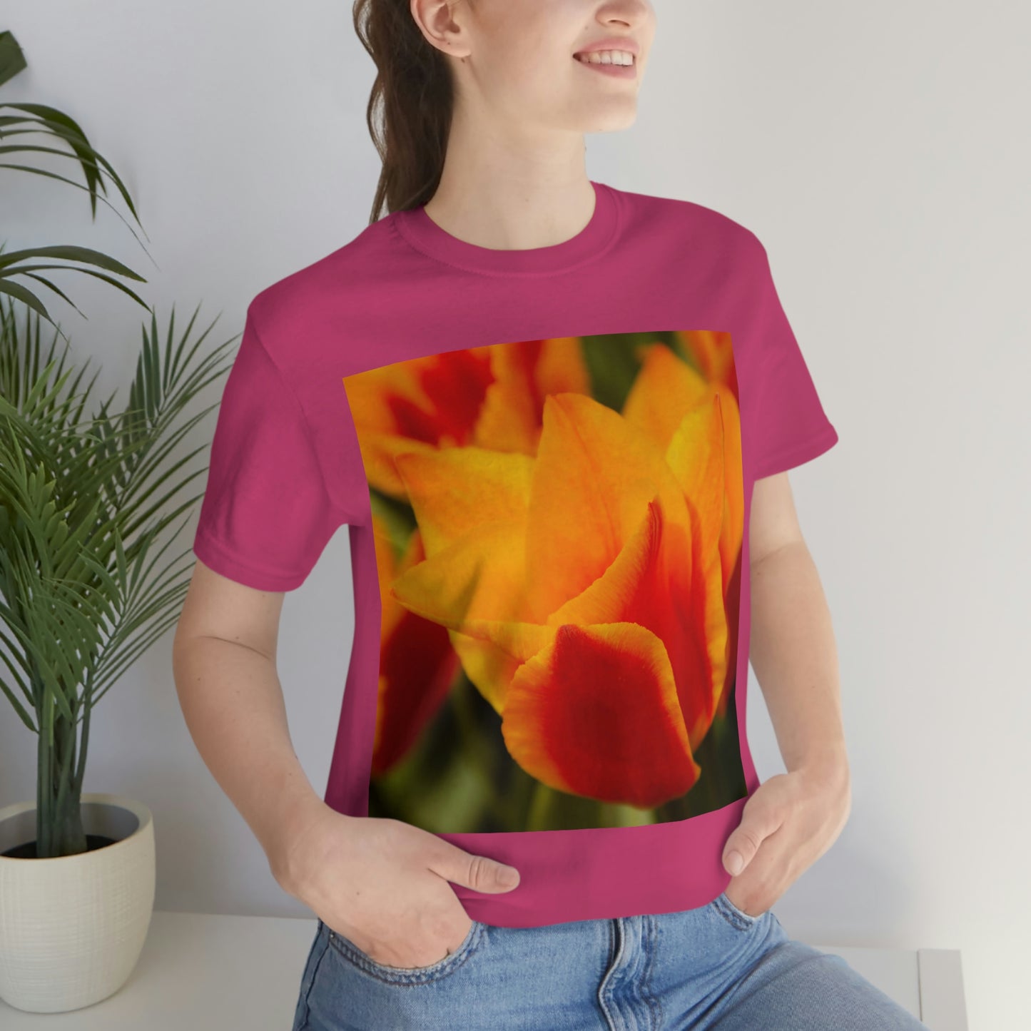 Flowers 13 Unisex Jersey Short Sleeve Tee