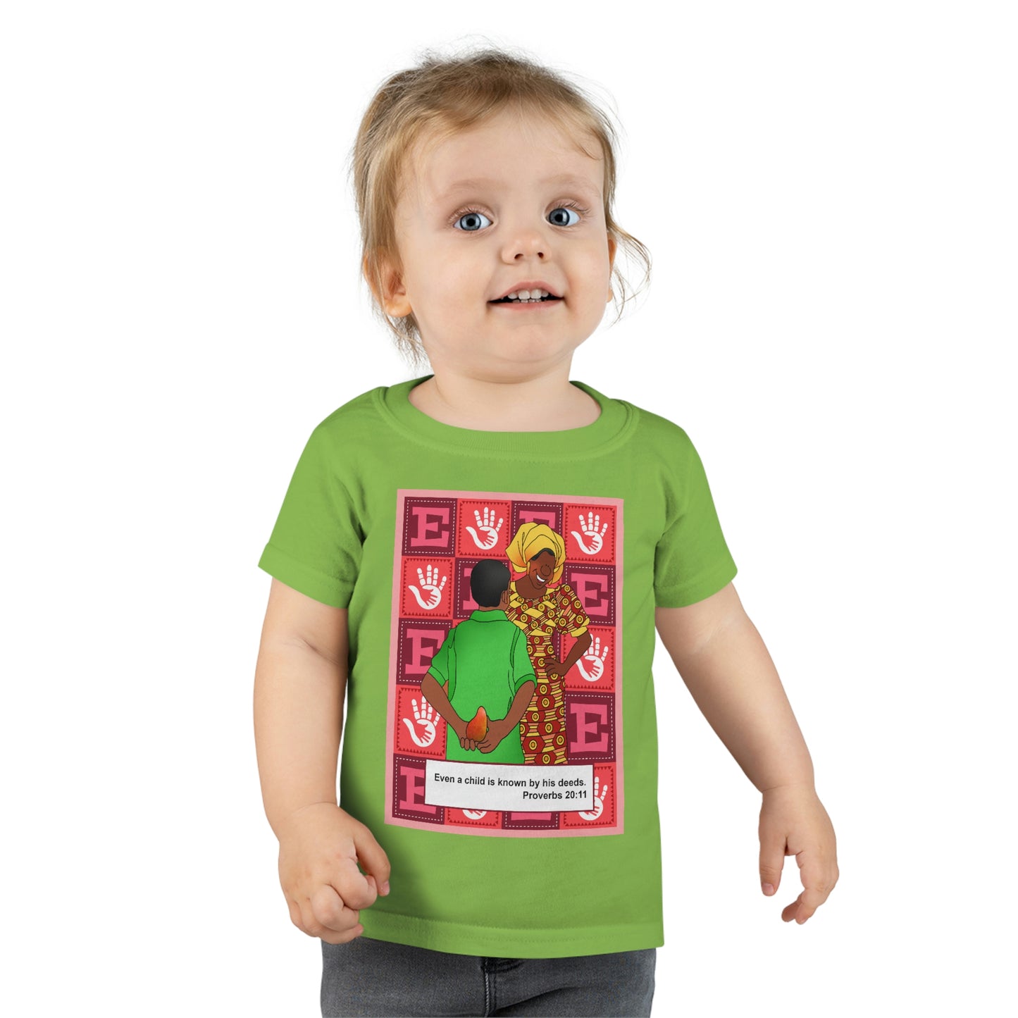 The Bible as Simple as ABC E Toddler T-shirt