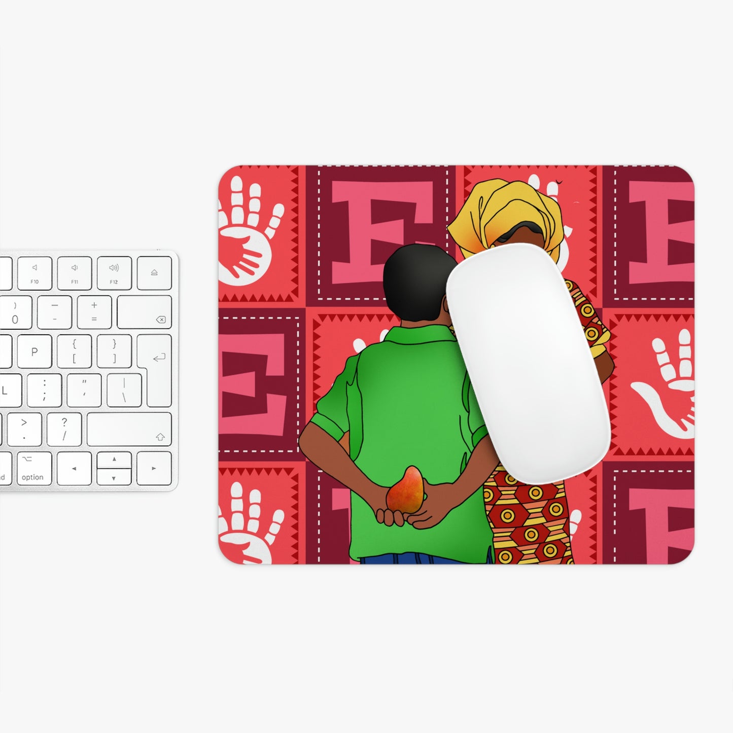 The Bible as Simple as ABC E Rectangle Mouse Pad