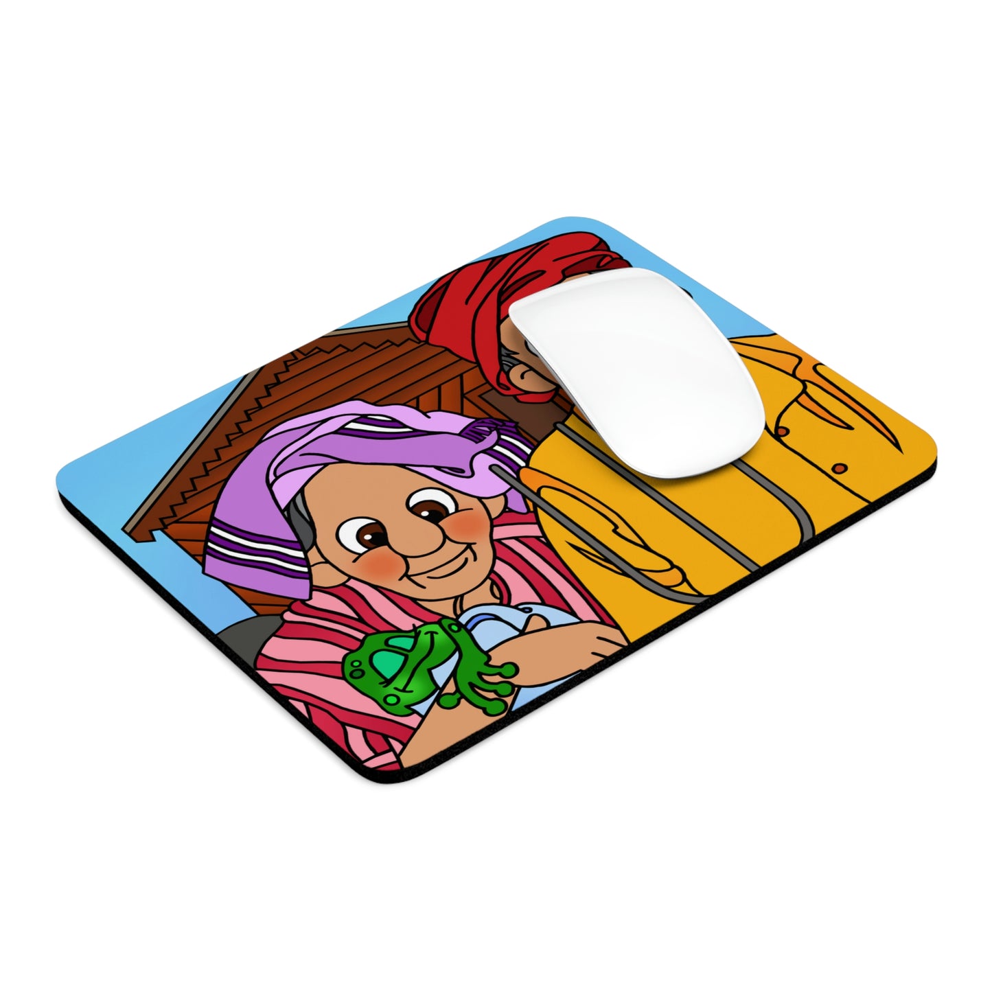 The Frog Princess Rectangle Mouse Pad