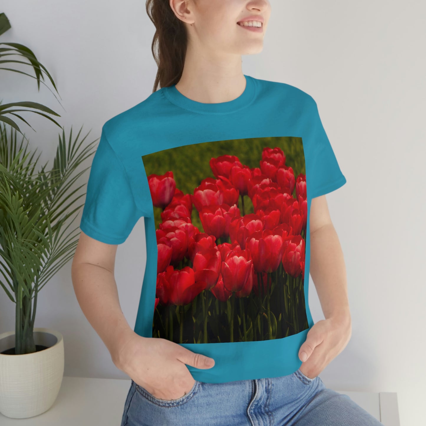 Flowers 22 Unisex Jersey Short Sleeve Tee