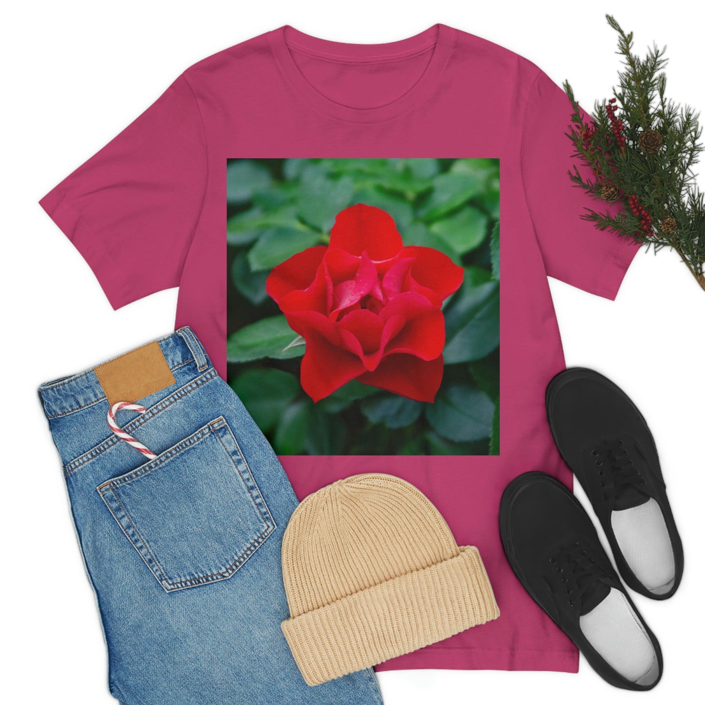 Flowers 07 Unisex Jersey Short Sleeve Tee