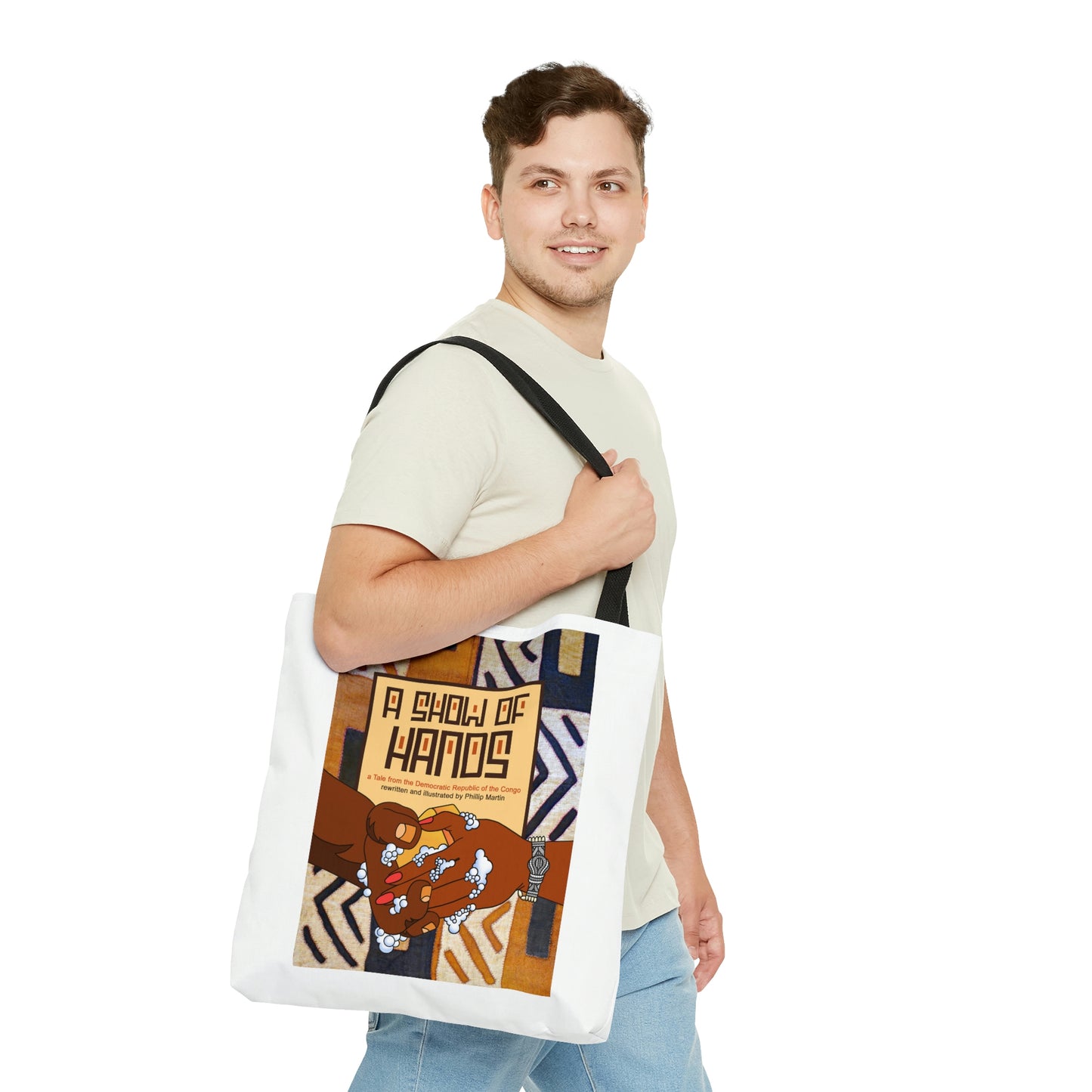 A Show of Hands AOP Tote Bag